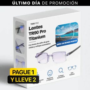 Lentes TR90 Titanium Pro ¡COMPRA 1 Y LLEVATE 2! [BLACK FRIDAY]